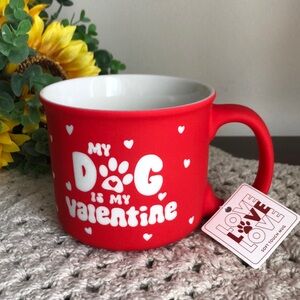 MY DOG IS MY VALENTINE Coffee Mug